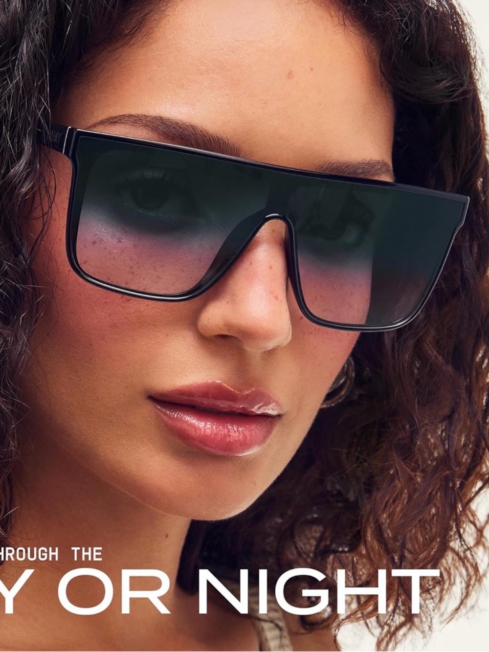 Quay Nightfall Red Top Tortoise Shell Sunglasses - Picture 4 of 15